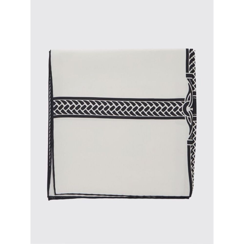 Fendi Women Fendi Selleria Graphic Print Square Silk Foulard